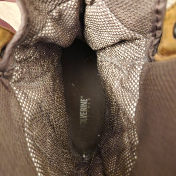 Wolverine insulated Steel Toe Leather Work boots Mens size 10EW - Picture 8 of 9